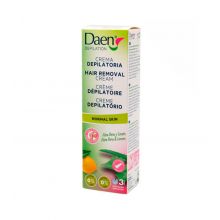 Daen - Crème dépilatoire pour peau normale à l'Aloe Vera et au citron