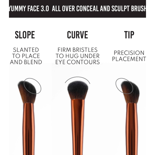 Danessa Myricks - Correcteur et pinceau contour Yummy Face 3.0 All Over Concealer