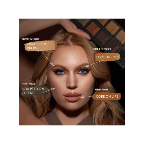 Danessa Myricks - Palette multi-usage pour le visage, les yeux et les lèvres Groundwork Defining Neutrals