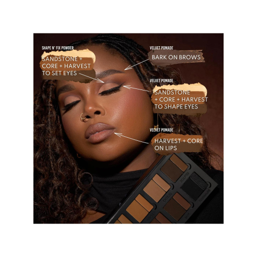 Danessa Myricks - Palette multi-usage pour le visage, les yeux et les lèvres Groundwork Defining Neutrals