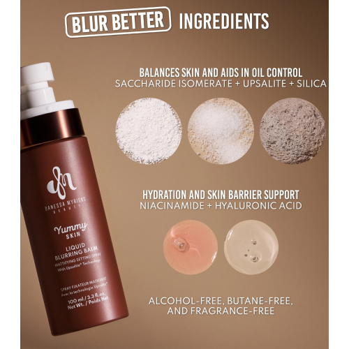 Danessa Myricks - Spray fixateur matifiant Liquid Blurring Balm