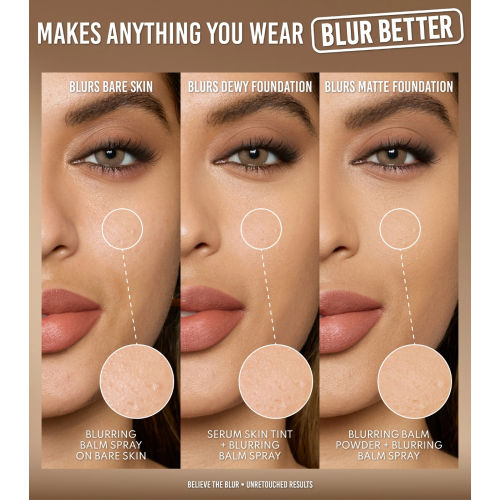 Danessa Myricks - Spray fixateur matifiant Liquid Blurring Balm - Mini