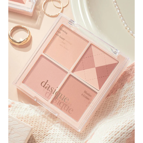 Dasique - Palette de blush en poudre Blending Mood Cheek - 04: Beige Knit