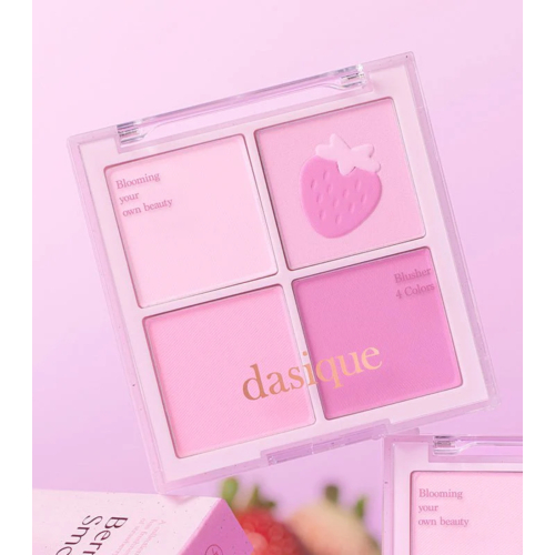 Dasique - Palette de blush en poudre Blending Mood Cheek - 06:Berry Smoothie
