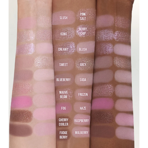 Dasique - Palette de fards à paupières - 18: Berry Smothie