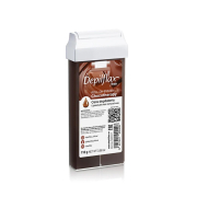Depilflax - Recharge de cire chaude liposoluble roll-on - Chocothérapie