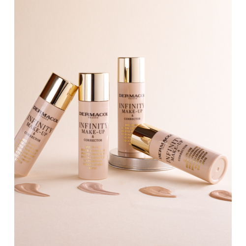 Dermacol - Fond de teint et correcteur 2 en 1 Infinity - 01: Fair