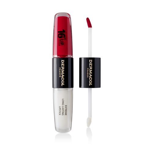 Dermacol - Rouge à lèvres liquide longue tenue 2 en 1 16h - 03