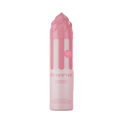 Deserved - Gel douche à la texture crémeuse - Strawberry Milkshake