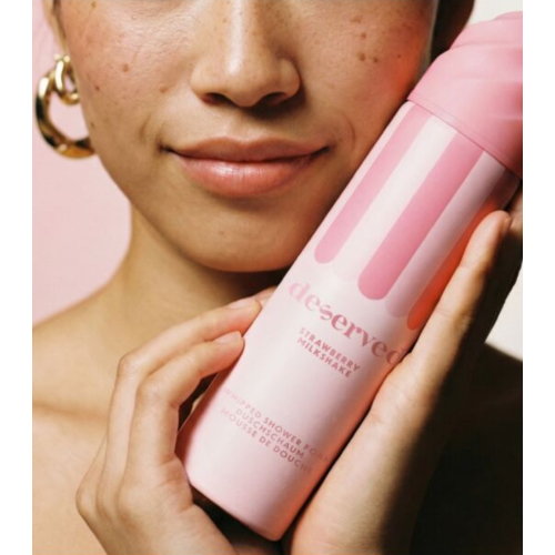 Deserved - Gel douche à la texture crémeuse - Strawberry Milkshake