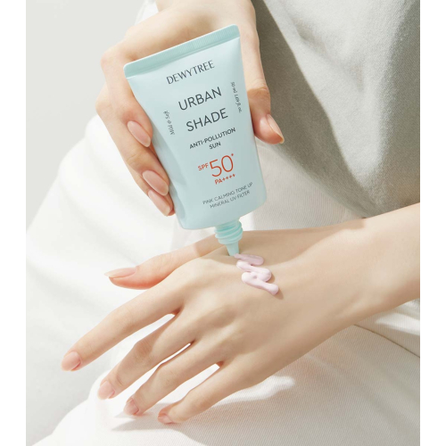 Dewytree - Crème solaire visage anti-pollution Urban Shade Anti-Pollution Sun SPF50+ PA++++