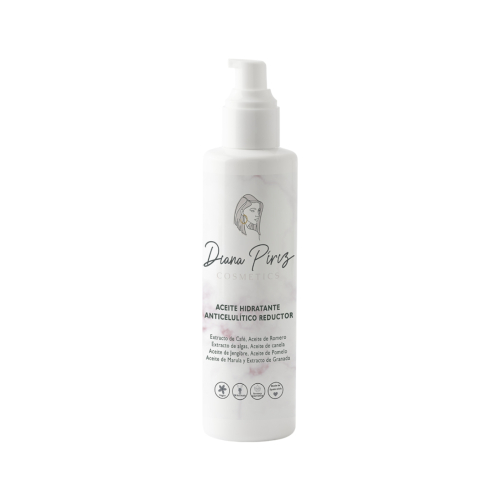 Diana Piriz Cosmetics - Huile hydratante réductrice anti-cellulite