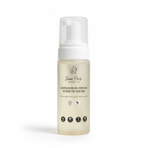 Diana Piriz Cosmetics - Mousse nettoyante Sakura Clouds