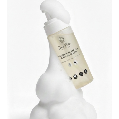 Diana Piriz Cosmetics - Mousse nettoyante Sakura Clouds