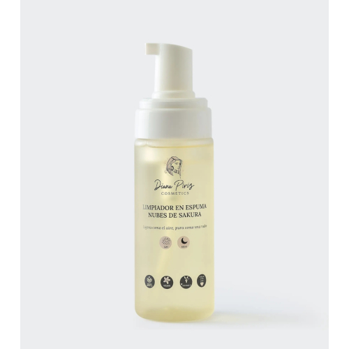 Diana Piriz Cosmetics - Mousse nettoyante Sakura Clouds
