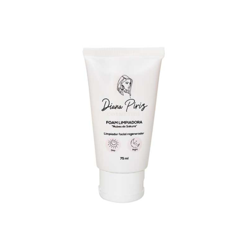 Diana Piriz Cosmetics - Nettoyant régénérant pour le visage Nubes de Sakura