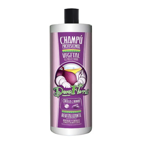 Dona Flora - *Végétal* - Shampoing revitalisant à l'oignon et au bambou