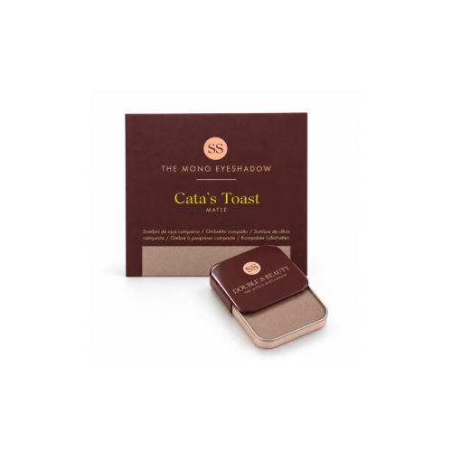 Double S Beauty - Ombre à paupières The Mono Eyeshadow Matte - Cata’s Toast