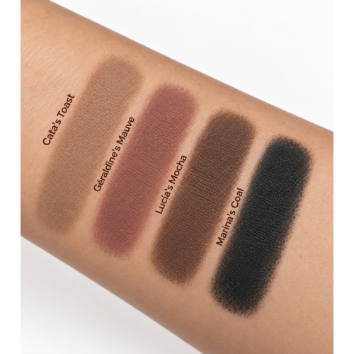 Double S Beauty - Ombre à paupières The Mono Eyeshadow Matte - Marina’s Coal