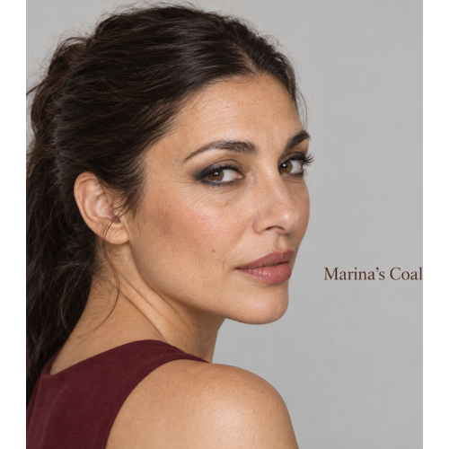 Double S Beauty - Ombre à paupières The Mono Eyeshadow Matte - Marina’s Coal