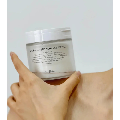 Dr. Althea - Lingettes transparentes à 2 % d'acide salicylique - Clear Pads