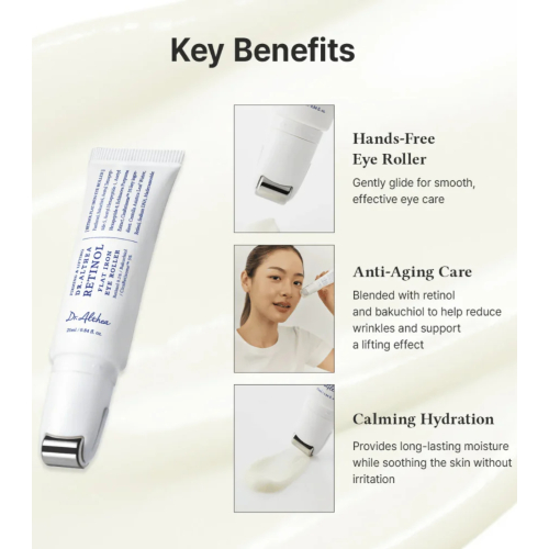 Dr. Althea - Contour des yeux Retinol Flat Iron Eye Roller