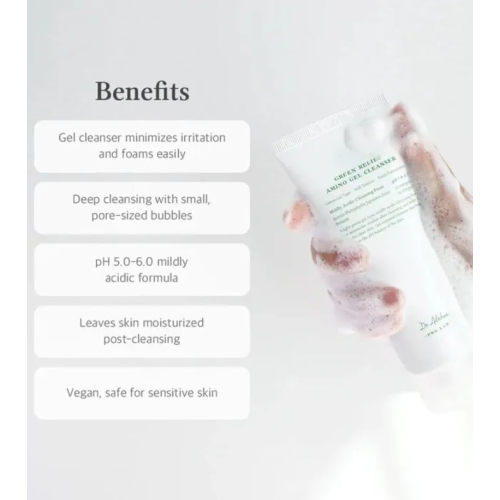 Dr. Althea - Gel Nettoyant Moussant Green Relief - Peau Mixte Grasse