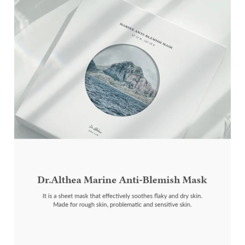 Dr. Althea - Masque marin anti-imperfections