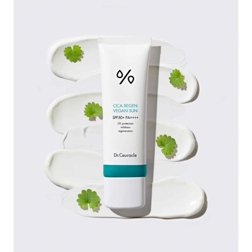 Dr. Ceuracle - *Cica Regen* - Crème solaire Vegan Sun SPF50 PA++++