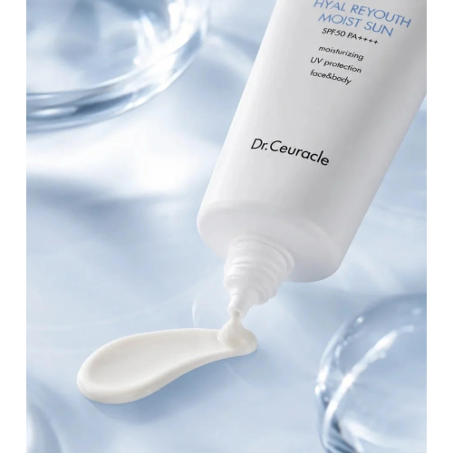 Dr. Ceuracle - *Hyal Reyouth* - Crème solaire hydratante avec acide hyaluronique SPF50+