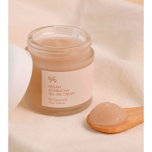 Dr. Ceuracle - *Vegan Kombucha* - Texture gel-crème profondément hydratante pour peaux ternes et déshydratées