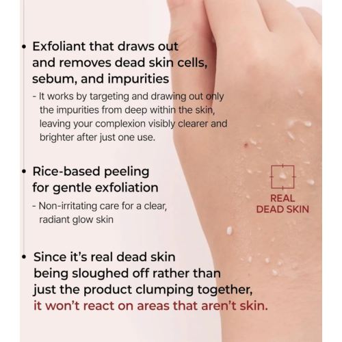 Dr.Melaxin - *Peel Shot* - Ampoule exfoliante Peel Shot Black Rice