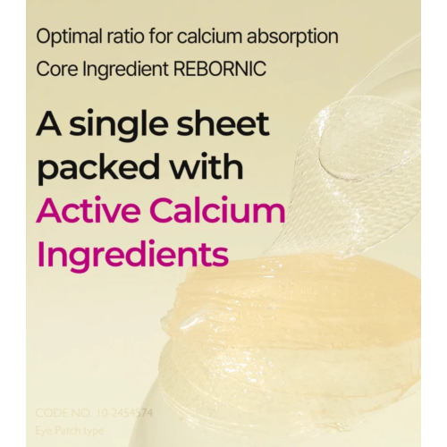 Dr.Melaxin - *Calcium* - Patches pour le contour des yeux Cemenrete Calcium Volume