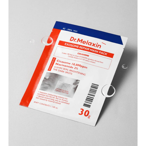 Dr.Melaxin - *Exosome* - Masque réparateur pour le visage Niacinamide 2%