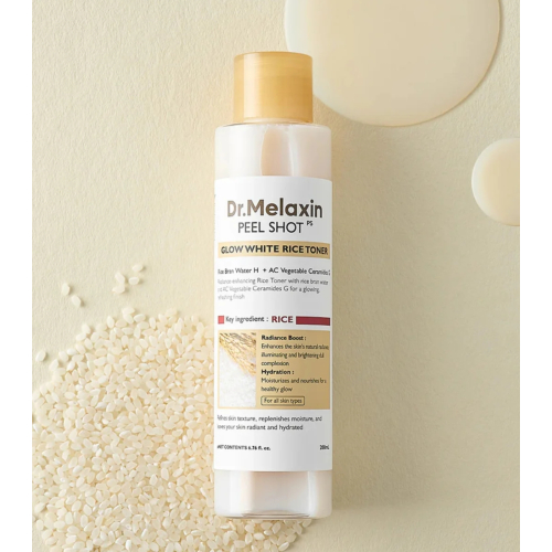 Dr.Melaxin - *Peel Shot* - Lotion tonique pour le visage Glow Rice
