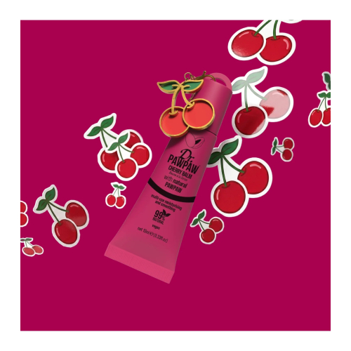 Dr. Paw Paw - Baume à lèvres avec breloque - Cherry Charm