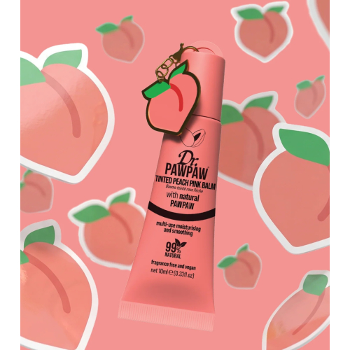 Dr. Paw Paw - Baume à lèvres avec breloque - Peach Pink