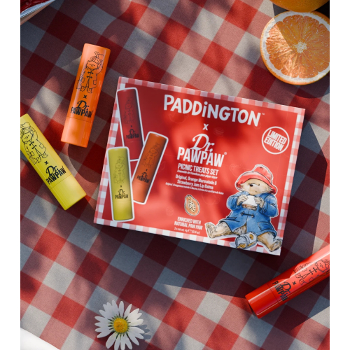 Dr. Paw Paw - *Paddington* - Coffret de baumes à lèvres - Picnic Treats Set