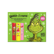 Dr. Paw Paw - *The Grinch* - Trio de baumes à lèvres - Original, Peach Pink & Ultimate Red
