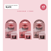 Dr. PAWPAW - Pack 3 Baumes Multiusages Cloud Balm Nude Blush, Dark Rose et Suede Mocha