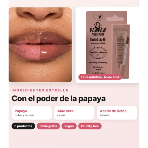 Dr. PAWPAW - Pack Kit Hiver Lèvres 5 Produits | Duo Exfoliant Scrub & Nourish, Baume Original Clear, Masque Overnight, Cloud Balm et Baume à Lèvres Nourrissant