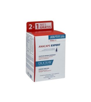 Ducray - Gélules anti-chute Anacaps Expert - 90 gélules