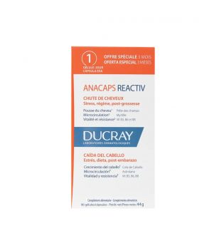 Ducray - Anacaps Reactiv gélules anti-chute - 90 gélules