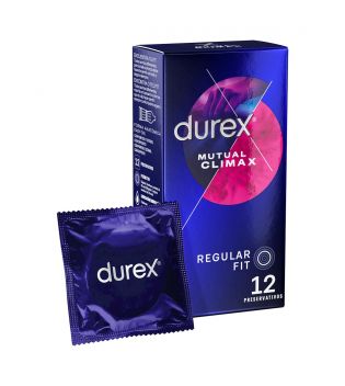 Durex - Préservatifs Mutual Climax - 12 unités
