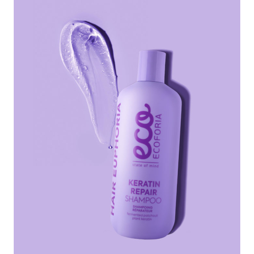 Ecoforia - *Keratin Repair* - Shampooing réparateur à la kératine 400ml