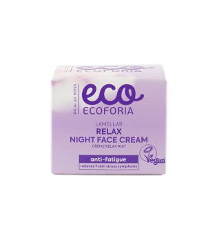 Ecoforia - *Lavender Clouds* - Crème de nuit relaxante pour le visage