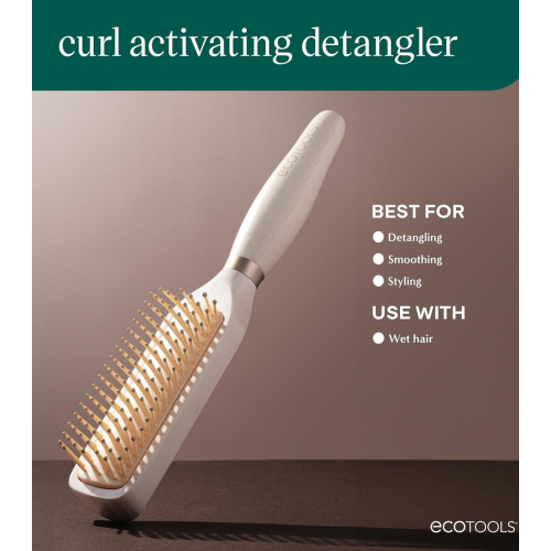 Ecotools - Brosse démêlante pour cheveux bouclés Curl Activating