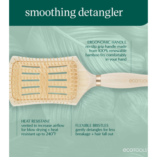 Ecotools - Brosse démêlante lissante