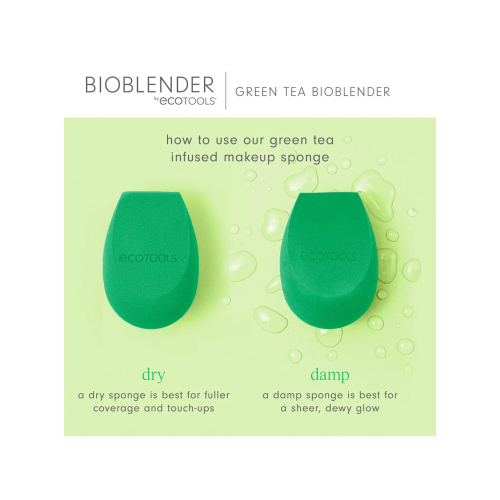 Ecotools - Éponge Maquillage Green Tea Bioblender