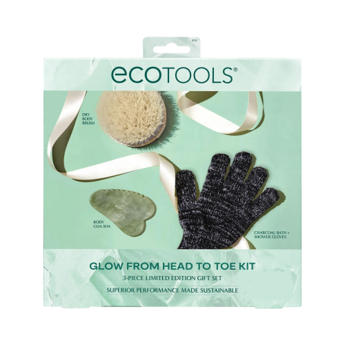 Ecotools - *Holidays* - Ensemble de soins des pieds Glow From Head To Toe Kit